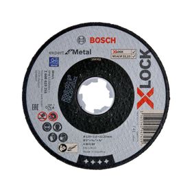 Bosch X-lock 125x2.5 mm Expert Serisi Düz Metal Kesme Diski