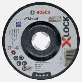 Bosch X-Lock 125x6.0 mm Expert For Metal Taşlama Diski