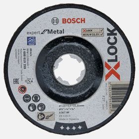 Bosch X-Lock 125x6.0 mm Expert For Metal Taşlama Diski