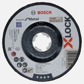 Bosch X-Lock 125x6.0 mm Expert For Metal Taşlama Diski