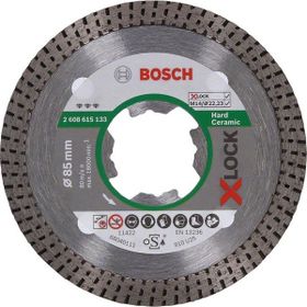 Bosch X-LOCK 85 mm Best Serisi Sert Seramikler İçin Elmas Kesme Diski