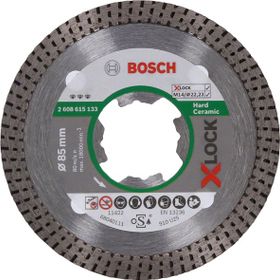 Bosch X-LOCK 85 mm Best Serisi Sert Seramikler İçin Elmas Kesme Diski