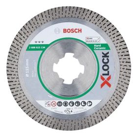 Bosch X - Lock - Best Serisi Sert Seramikler için 115 mm Elmas Kesme Diski