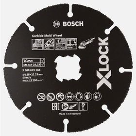 Bosch X-Lock Carbide Multi Wheel 125 mm Kesici Disk
