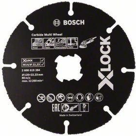 Bosch X-Lock Carbide Multi Wheel 125 mm Kesici Disk