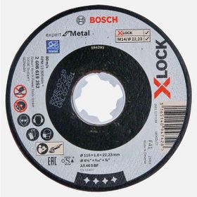 Bosch X-Lock Expertfor 115x1.6 mm Düz Metal Kesici Disk
