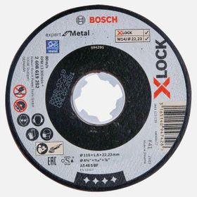 Bosch X-Lock Expertfor 115x1.6 mm Düz Metal Kesici Disk