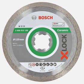 Bosch X-Lock Standard For Ceramic 125 mm Elmas Kesici Disk