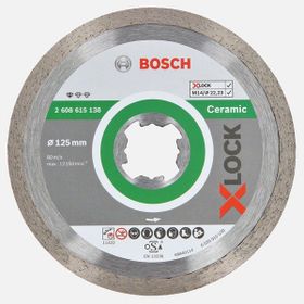Bosch X-Lock Standard For Ceramic 125 mm Elmas Kesici Disk