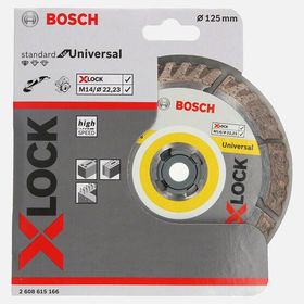 Bosch X-Lock Standard For Universal 125 mm Elmas Kesici Disk