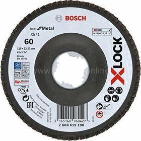 Bosch X-LOCK X571 Best for Metal Flap Disk