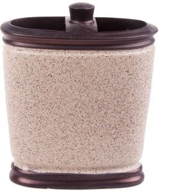 Bosphorus 10.8x5.8x12.8 cm Bronz Kumlu Poliresin Diş Fırçalık