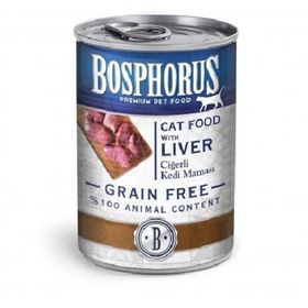 Bosphorus 12x415 gr Ciğerli Kedi Konservesi