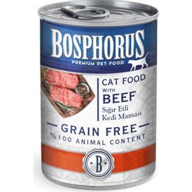 Bosphorus 12x415 gr Sığır Etli Kutu Kedi Konservesi