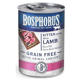 Bosphorus 24x405 gr Kuzu Etli Yavru Kedi Konservesi