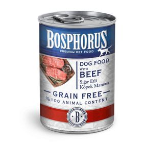 Bosphorus 415 gr Tahılsız Biftekli Köpek Konservesi