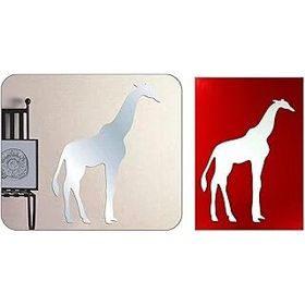Bosphorus Aynalı Zürafa Şekilli Duvar Sticker