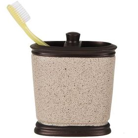 Bosphorus Bronz Kumlu Poliresin Diş Fırçalık