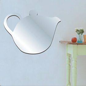 Bosphorus Çaydanlık Aynalar 20x15.5 cm 2 Adet Duvar Stickerı