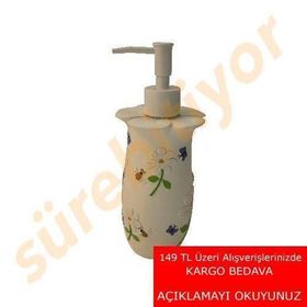 Bosphorus Çiçekli Poliresin Diş Fircalik