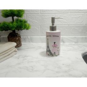 Bosphorus Eyfel Kulesi Desenli Sıvı Sabunluk Banyo Aksesuarı