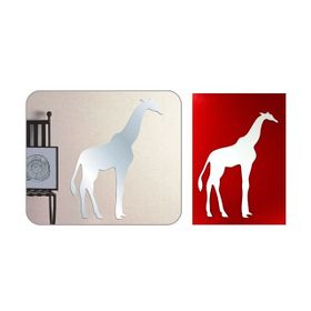 Bosphorus Giraffe Aynalı 20x14.8 cm 2 Adet Duvar Stickerı