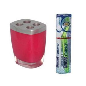 Bosphorus Gri Pembe Model Diş Fırçalık