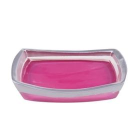 Bosphorus Gri Pembe Poliresin Sabunluk