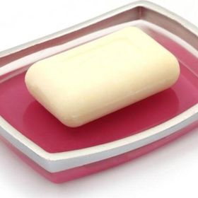 Bosphorus Gri Pembe Poliresin Sabunluk