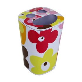 Bosphorus HK5009KP1 Papatya Desenli - Kırmızı Diş Fırçalık