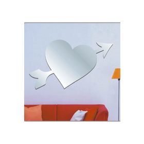 Bosphorus Kalpli Aynalı 20x11 cm 2 Adet Duvar Stickerı