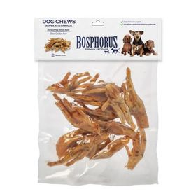 Bosphorus Kurutulmuş Tavuk Ayak 100 gr Köpek Çiğneme Ödülü