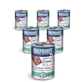 Bosphorus Kuzu Etli 6x415 gr Yavru Köpek Maması