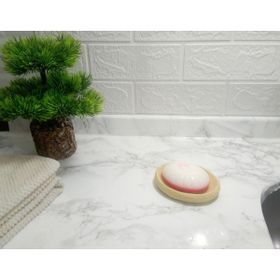 Bosphorus Sarı Petek Desenli Sabunluk Banyo Aksesuarı