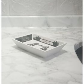 Bosphorus Şehir Simgeli Londra Model Banyo Aksesuarı Sabunluk