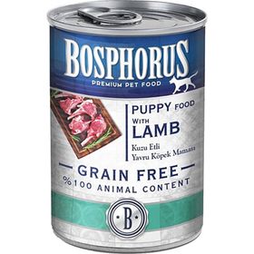 Bosphorus Tahılsız Konserve Kuzu Etli 6x415 gr Yavru Köpek Maması