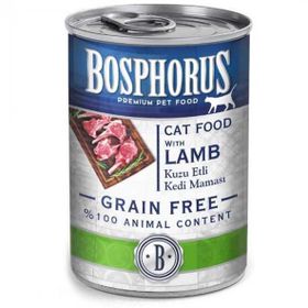 Bosphorus Tahılsız Kuzu Etli Konserve 415 gr Yetişkin Kedi Maması