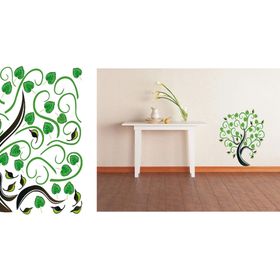Bosphorus XFG032 Ağaçlı Şeffaf Filmli Pvc 50x70 cm Duvar Stickerı