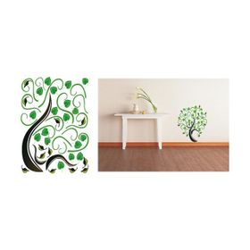 Bosphorus XFG032 Ağaçlı Şeffaf Filmli Pvc 50x70 cm Duvar Stickerı