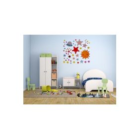 Bosphorus XFG141 Uzaylı Desen Pvc 50x70 cm Duvar Stickerı