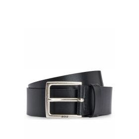 Boss 1 Rummi SZ40 İtalyan Derisinden Metal Detaylı Antik Görünümlü Black Erkek Kemer