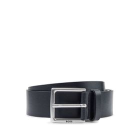 Boss 1 Rummi SZ40 İtalyan Derisinden Metal Detaylı Antik Görünümlü Black Erkek Kemer