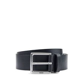 Boss 1 Rummi SZ40 İtalyan Derisinden Metal Detaylı Antik Görünümlü Black Erkek Kemer