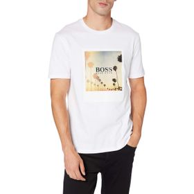 Boss 100 Beyaz Erkek T-Shirt