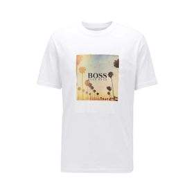 Boss 100 Beyaz Erkek T-Shirt