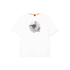 Boss 100 Beyaz Erkek T-Shirt
