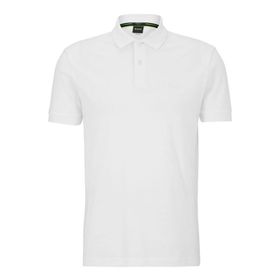 Boss 100 Polo Beyaz Erkek T-shirt