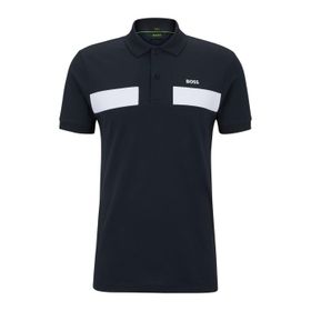 Boss 402 Polo Koyu Mavi Erkek T-shirt