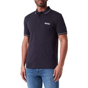 Boss 402 Polo Koyu Mavi Erkek T-shirt