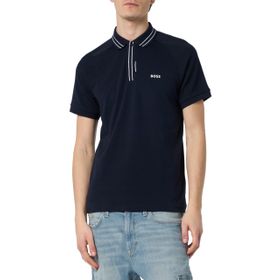 Boss 402 Polo Koyu Mavi Erkek T-shirt